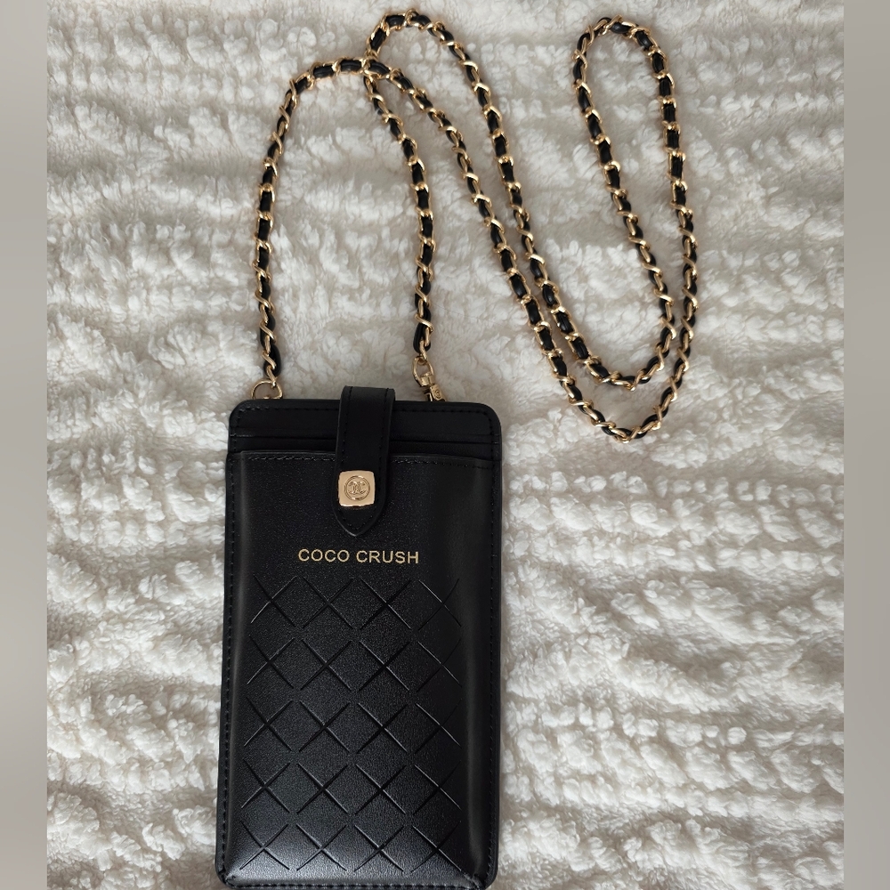 Black Mini Crossbody Phone Bag